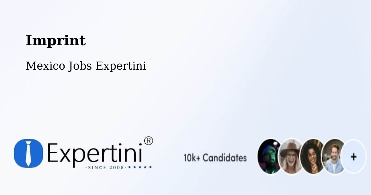 Imprint – Tampico - Mexico Jobs Expertini